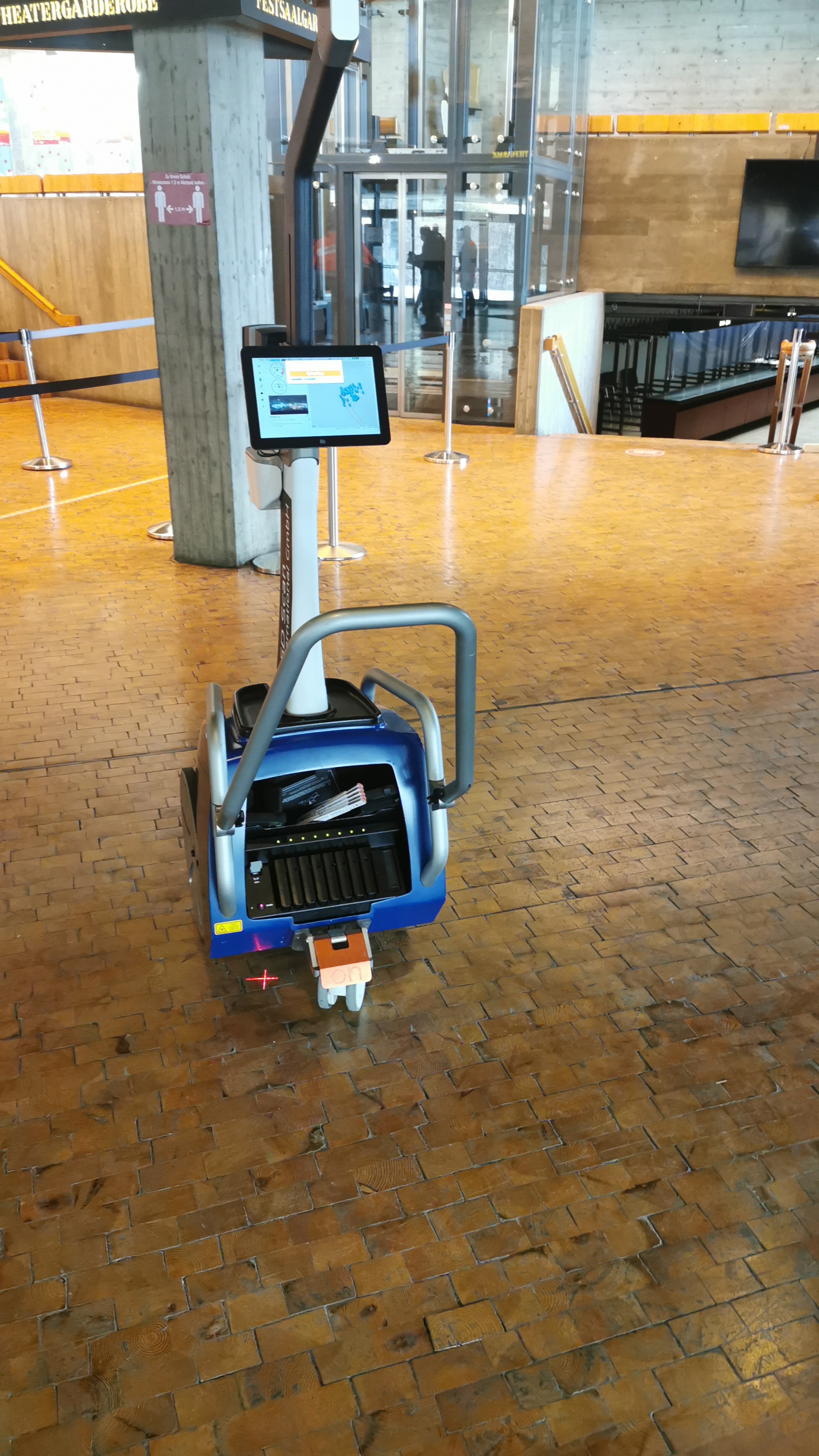 Laserscanning mit Trimble Timms